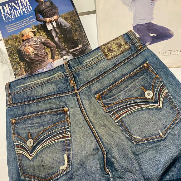 Five Four 90’s Vintage Premium Jeans Sz 34 - Picture 7 of 12